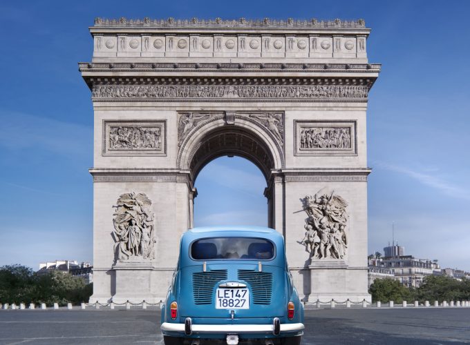 Wallpaper Paris, France, Arc de Triomphe, monument, travel, tourism, car, Architecture 515041748